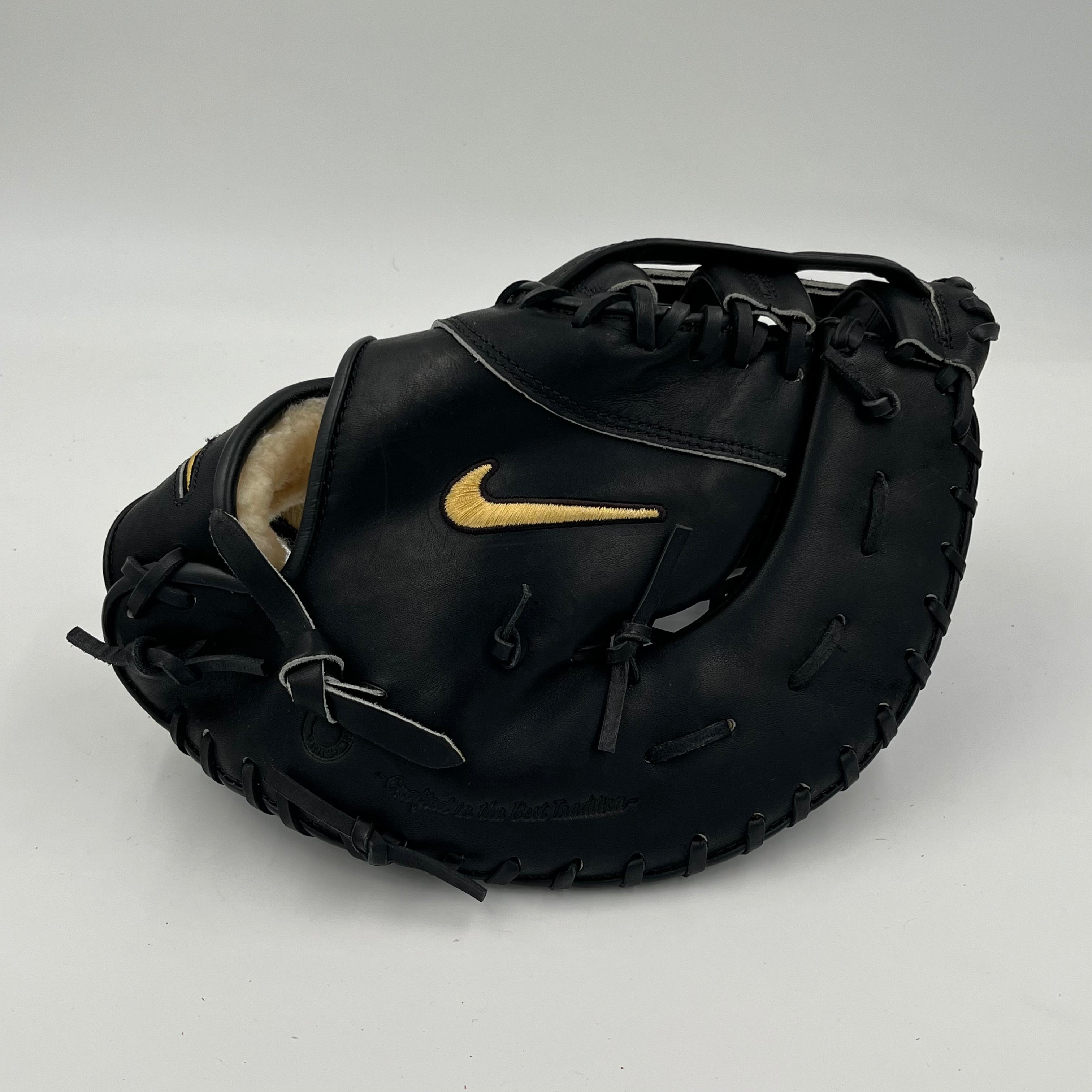 Nike Pro Gold Tradition 12.5 lefty first base mitt baseball glove