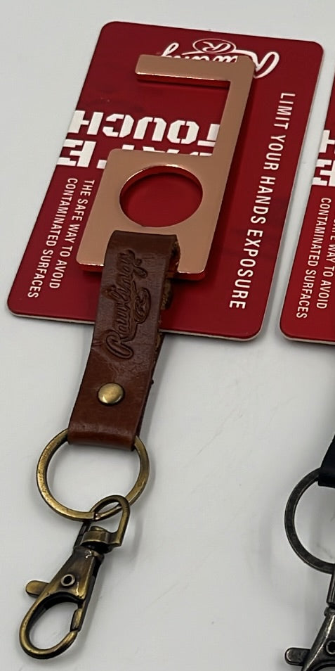Brown Rawlings Keychain