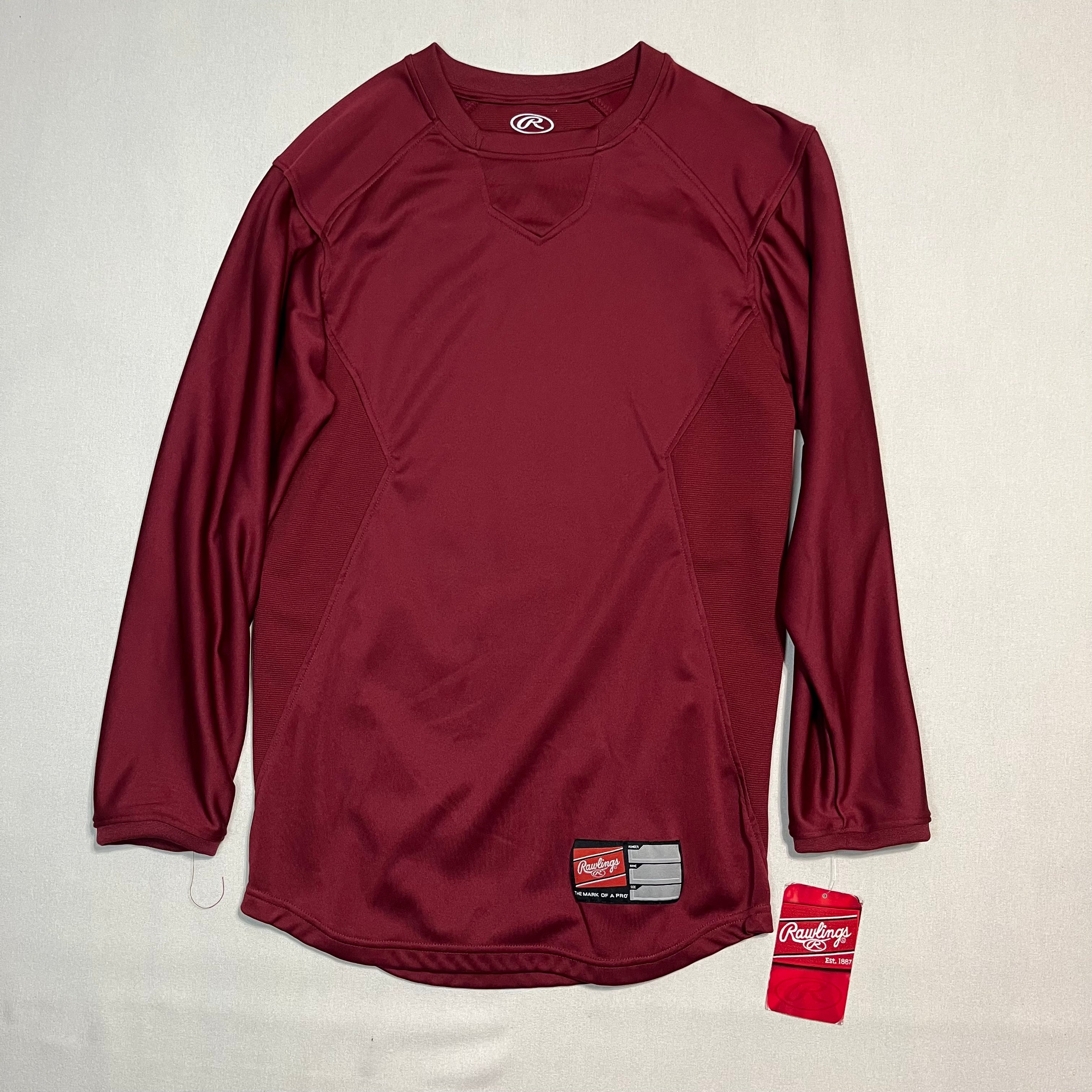 Rawlings Long Sleeve Fleece Pullover Size Small