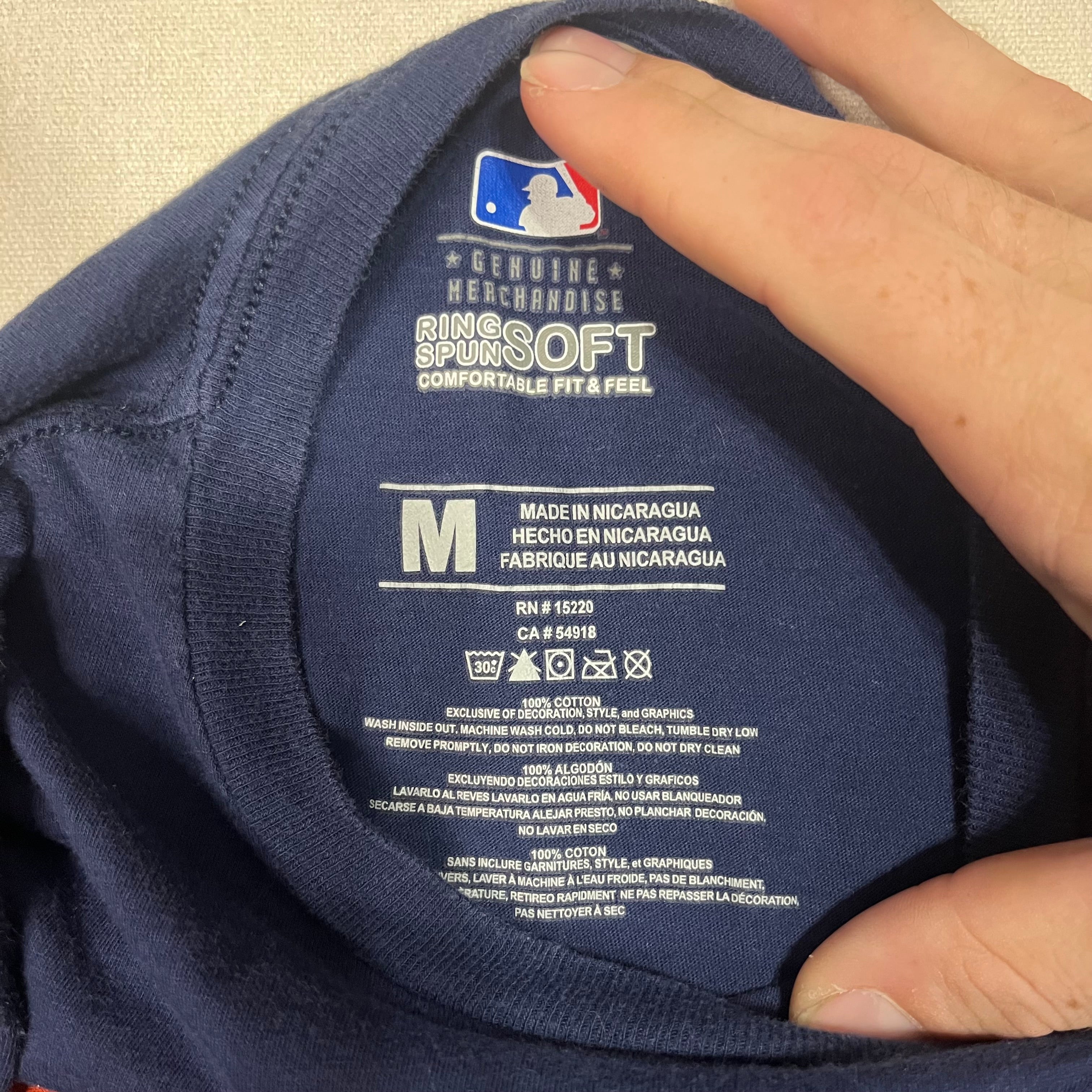 Detroit Tigers Baseball T-Shirt Size Medium