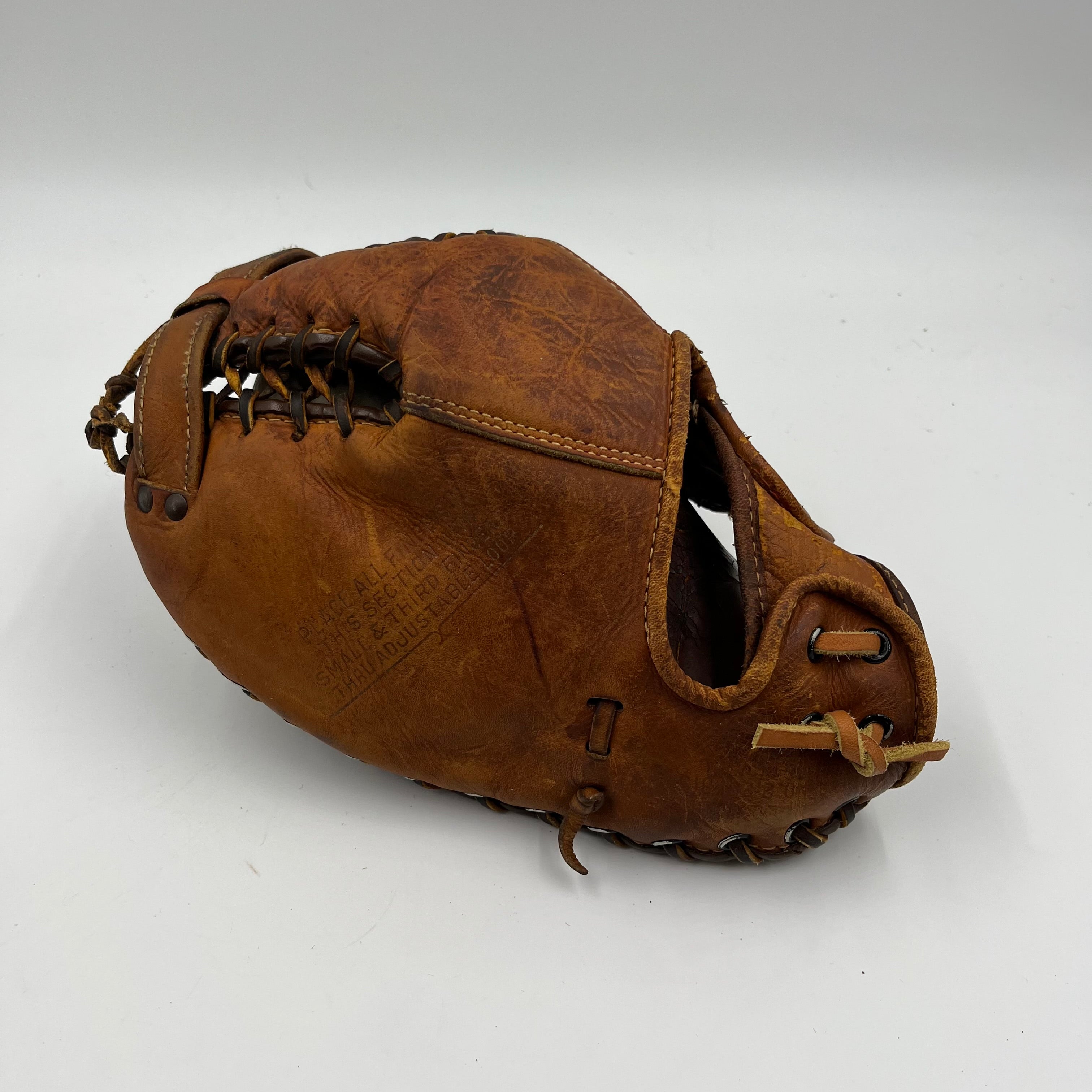 Vintage Spalding 1225 Trapper 11” First Base Mitt Baseball Glove
