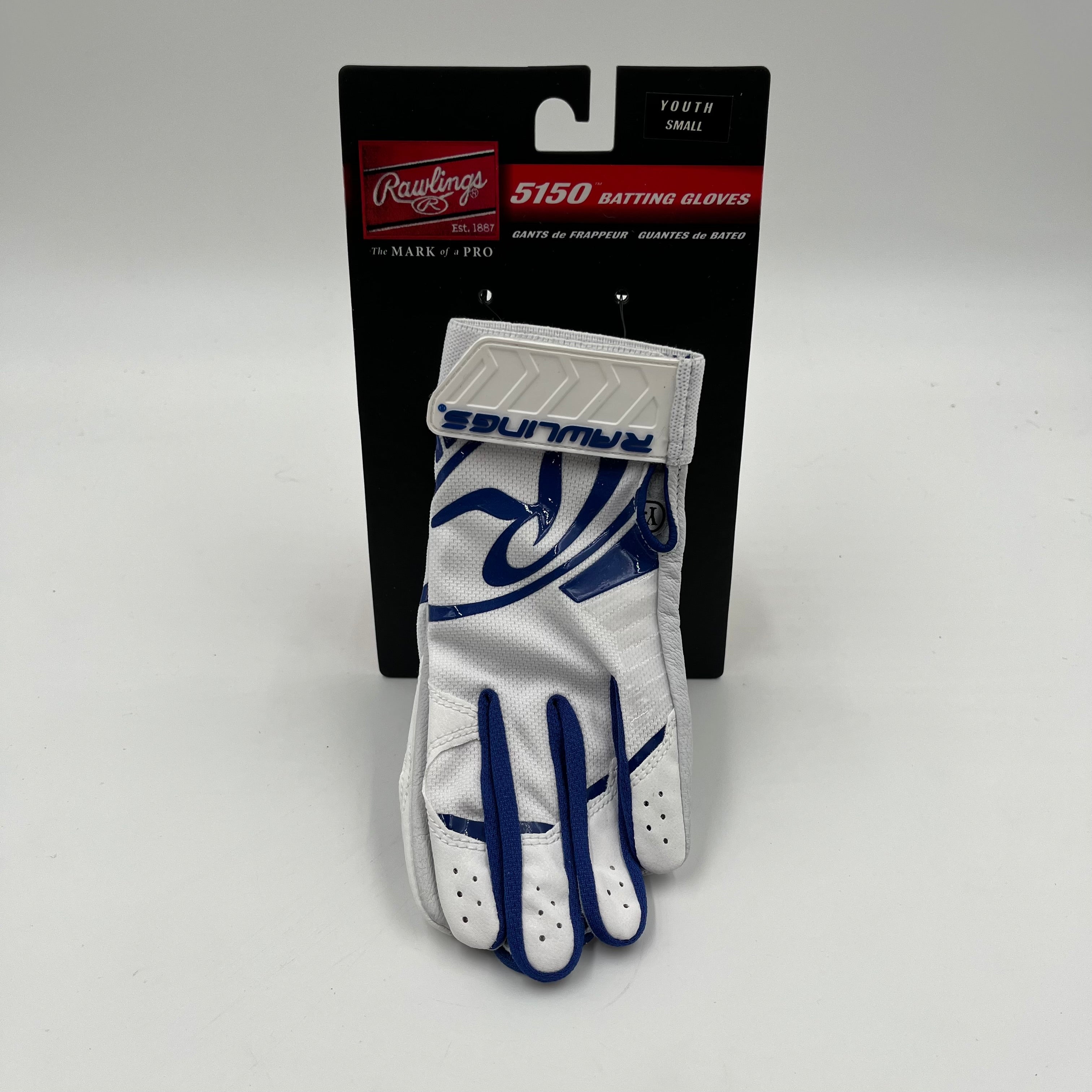 Youth Small Rawlings 5150 Batting Gloves