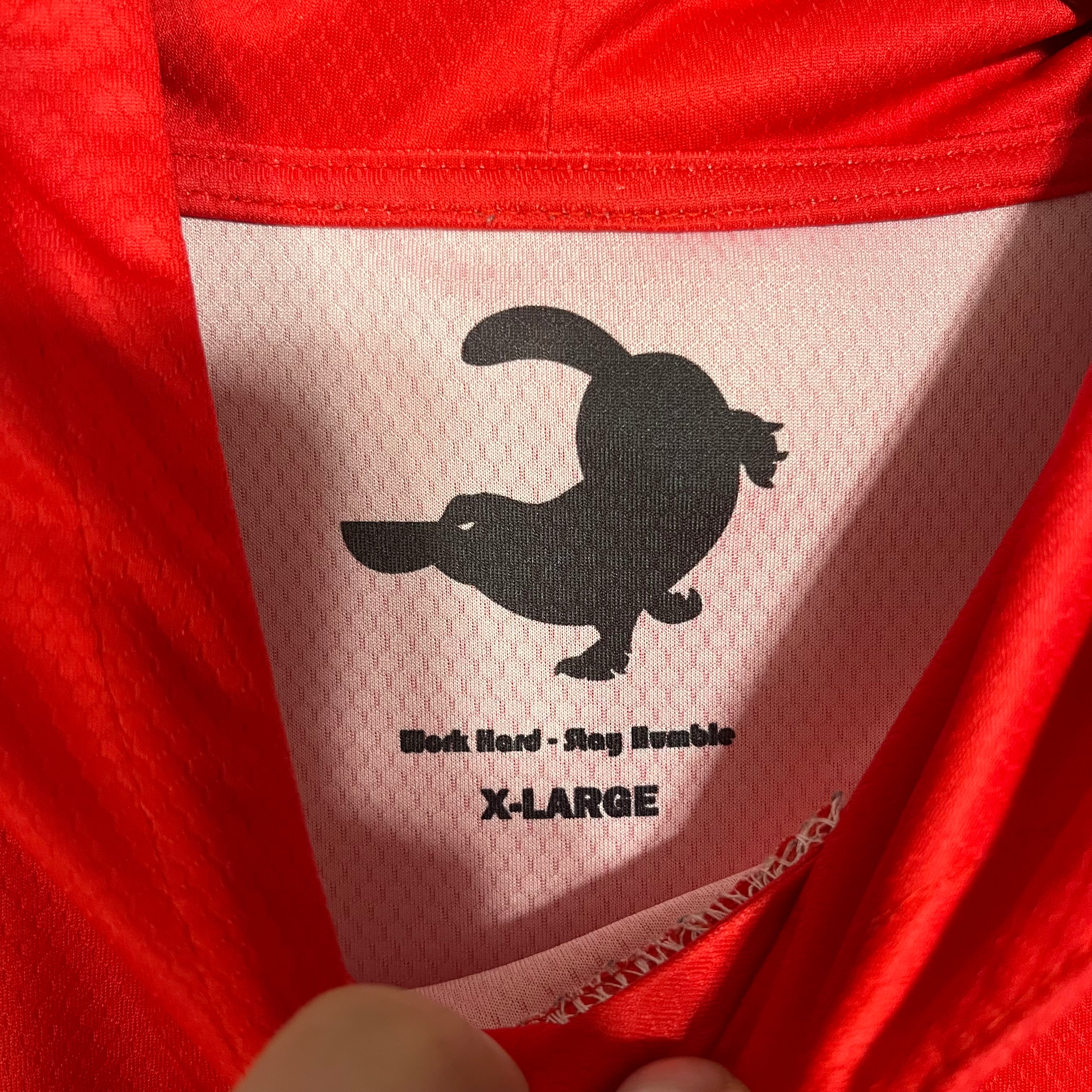 Flatbill Baseball Short Sleeve Hooded Pullover Size X-Large