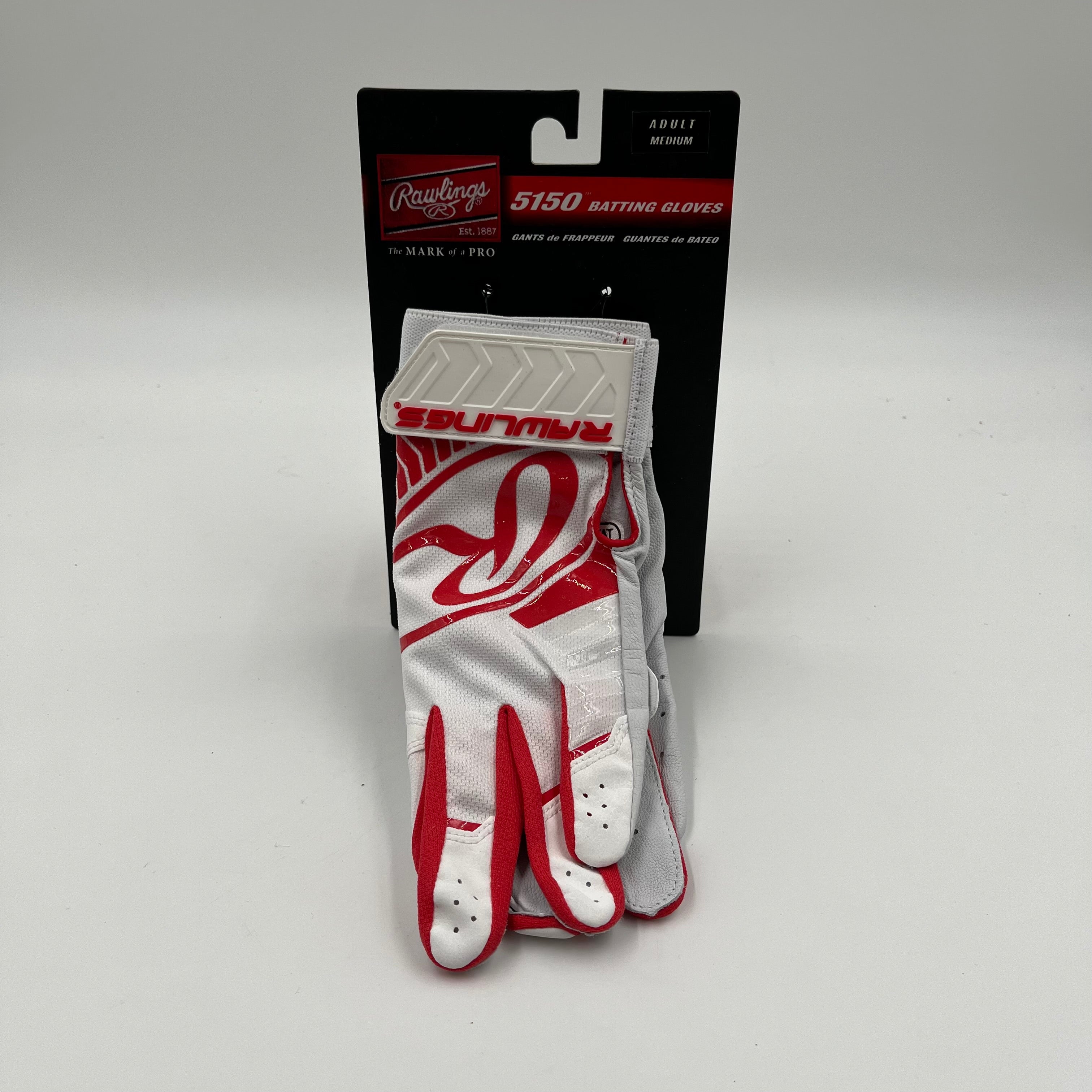Adult Medium Rawlings 5150 Batting Glove
