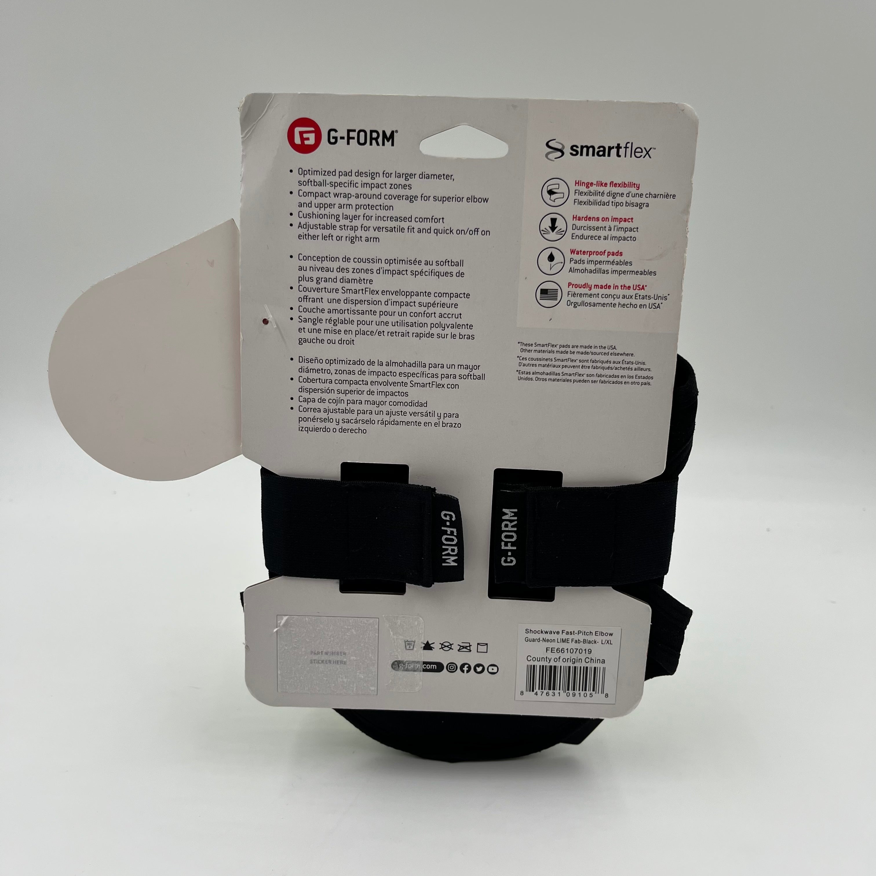 G-Form Shockwave Softball Elbow Guard Size Large/X-Large