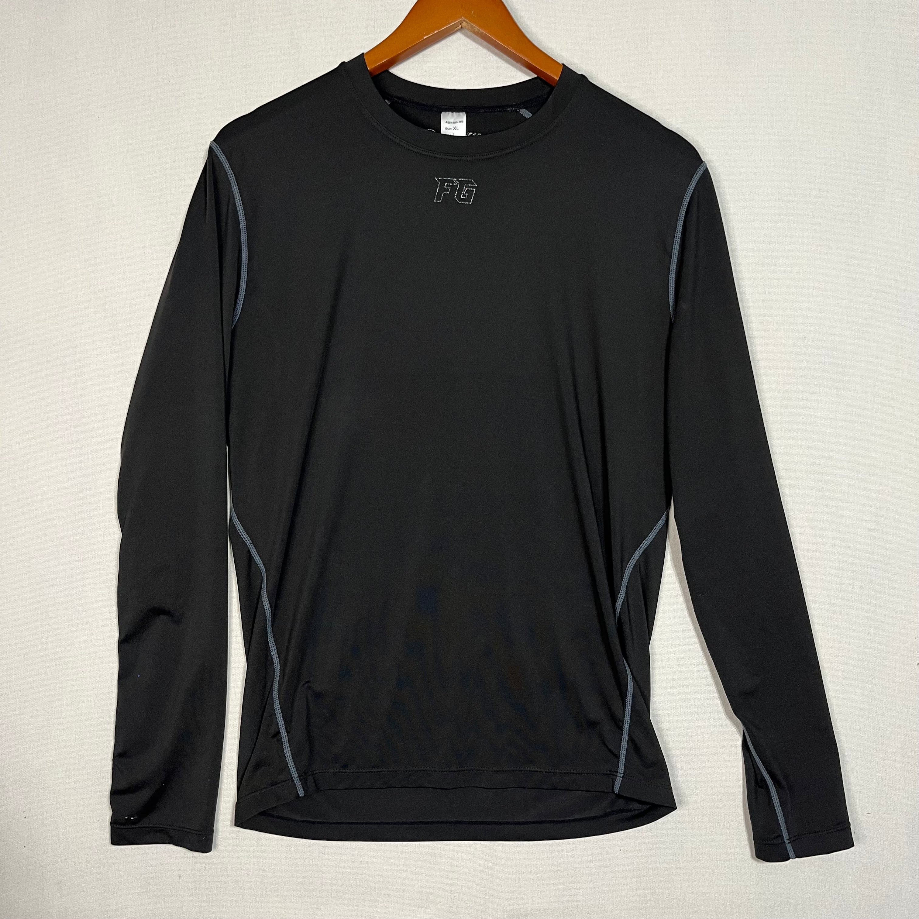 Frost Gear Black Long Sleeve Shirt Size Large